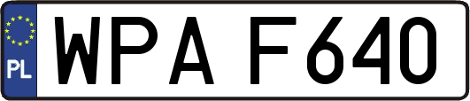 WPAF640