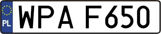 WPAF650
