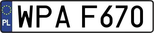 WPAF670