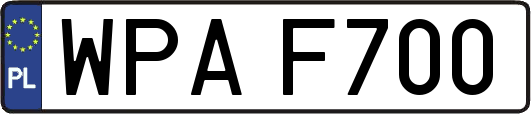 WPAF700