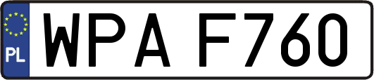 WPAF760