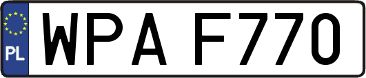 WPAF770