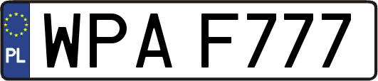 WPAF777