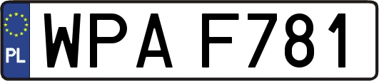 WPAF781