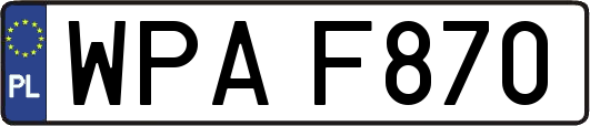 WPAF870