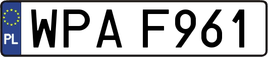 WPAF961