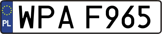 WPAF965