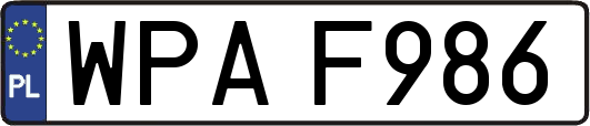 WPAF986