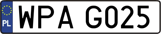 WPAG025