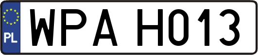 WPAH013