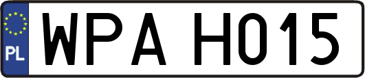 WPAH015