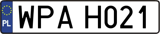 WPAH021