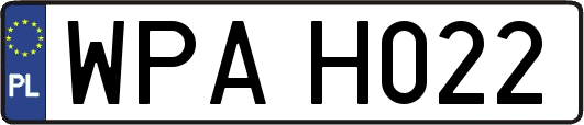 WPAH022