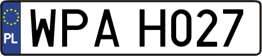 WPAH027