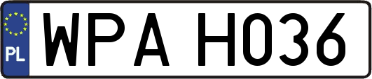 WPAH036