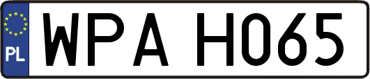 WPAH065