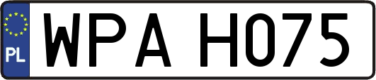 WPAH075