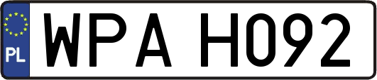 WPAH092