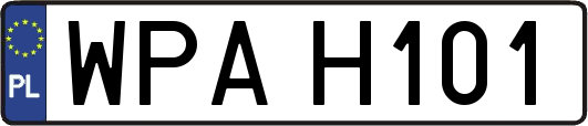 WPAH101
