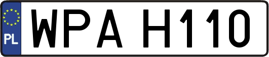 WPAH110
