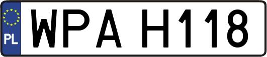 WPAH118
