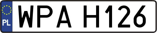 WPAH126