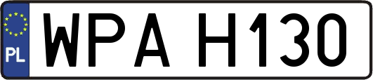 WPAH130