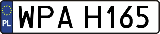 WPAH165