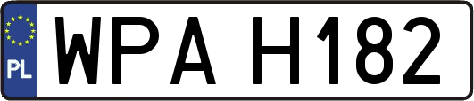 WPAH182