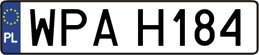 WPAH184