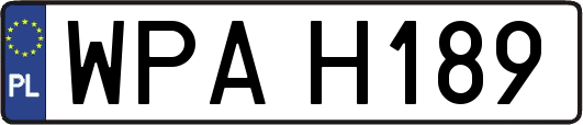 WPAH189