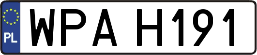 WPAH191