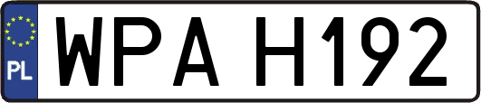 WPAH192