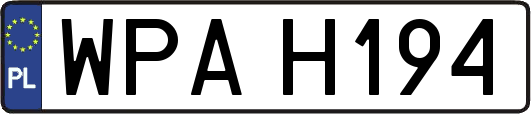 WPAH194