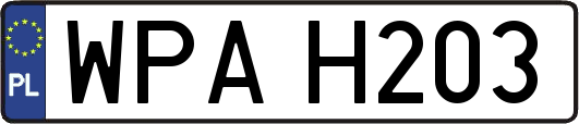 WPAH203