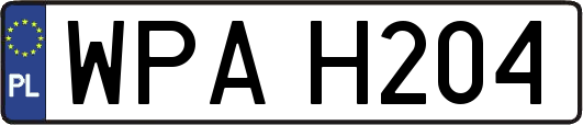 WPAH204