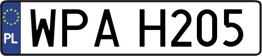 WPAH205