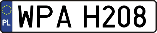 WPAH208