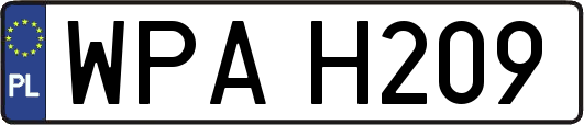 WPAH209