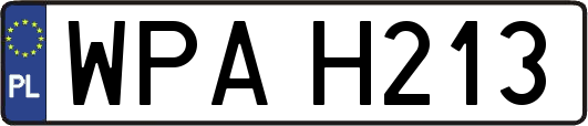 WPAH213