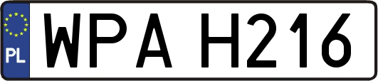 WPAH216