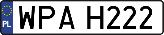 WPAH222