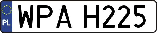 WPAH225