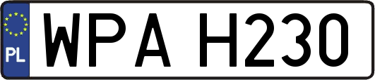 WPAH230