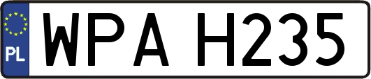 WPAH235
