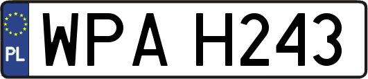 WPAH243
