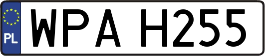WPAH255