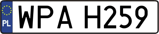 WPAH259