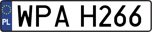 WPAH266