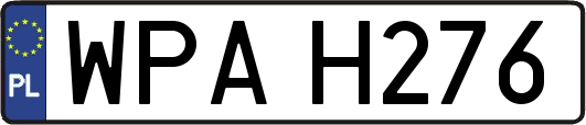 WPAH276